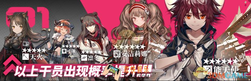 明日方舟公测开服活动有什么_必出六星干员