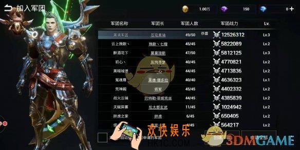 天空之门手游加入军团有什么用_军团玩法详细介绍