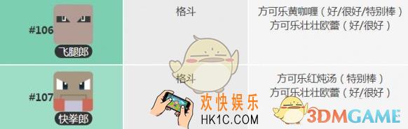 宝可梦大探险快拳郎食谱怎么获得_艾比郎食谱宾果技能介绍
