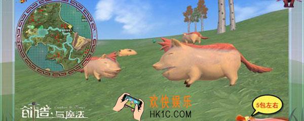 创造与魔法沙猪位置_创造与魔法沙猪位置在哪里