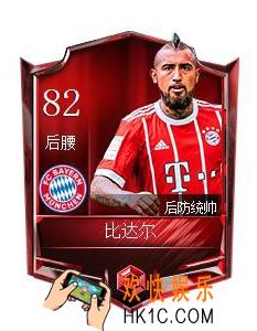 FIFA足球世界比达尔怎么样_比达尔属性图鉴
