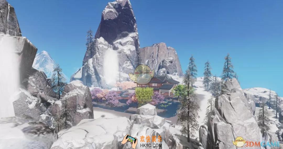 楚留香手游雪池怎么样_枕雪居雪地冰池介绍