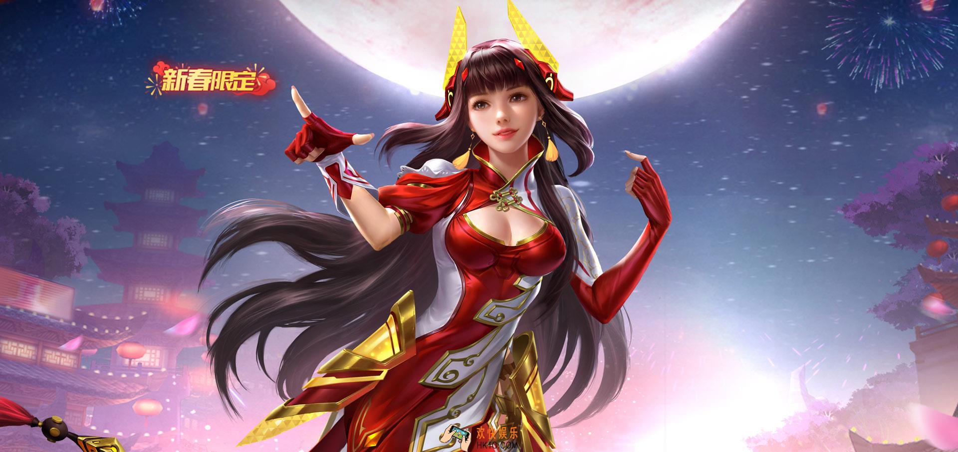 魂斗罗归来游击丽影希娜艾兰泽锦绣韶光皮肤介绍_游击丽影希娜艾兰泽锦绣韶光立绘展示
