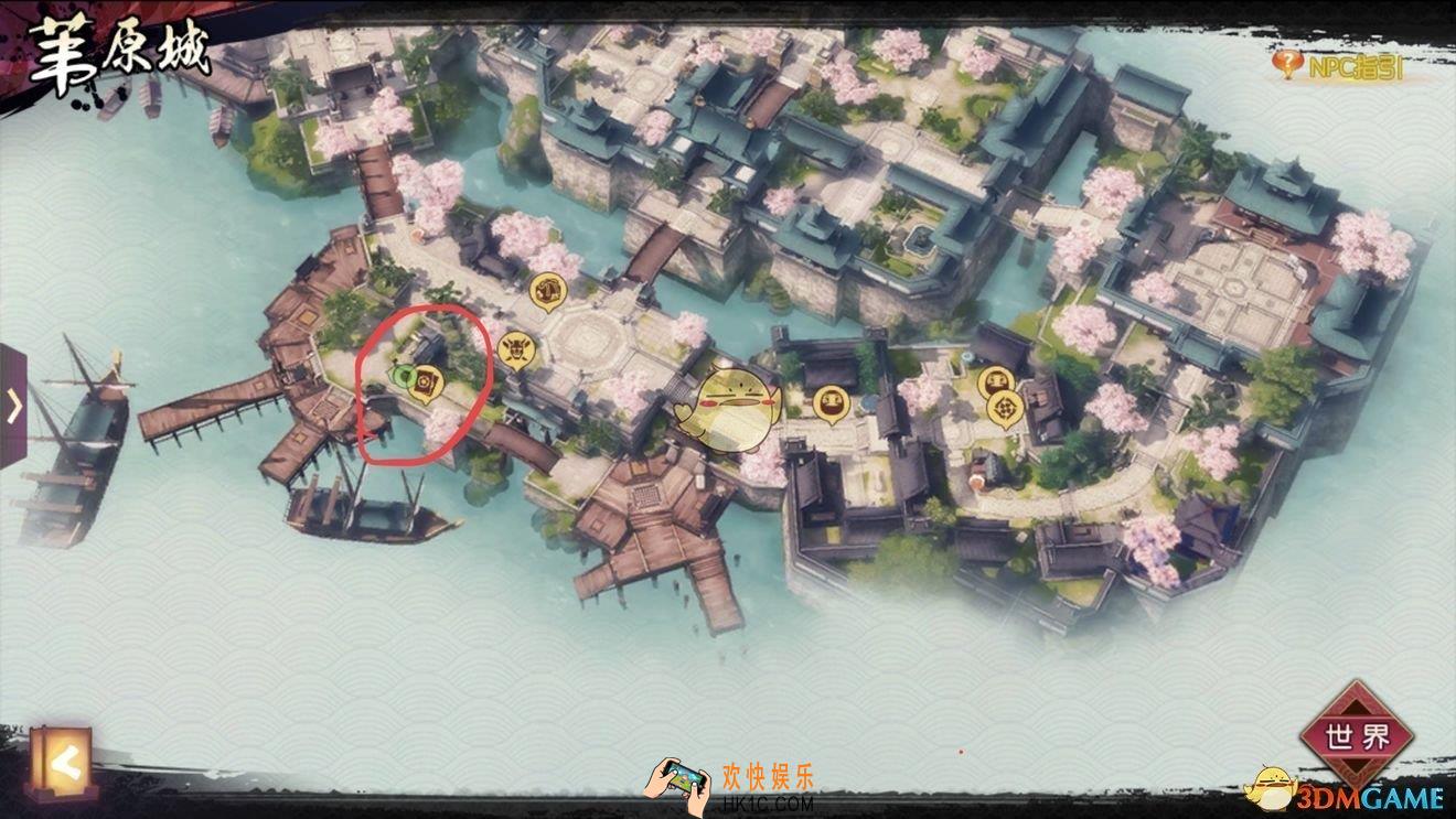 侍魂胧月传说加尔福特在哪_新年慰问npc加尔福特位置介绍