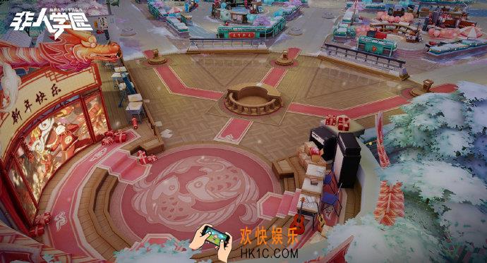 非人学园竞技场的新年装饰图透曝光_竞技场的新年装饰怎么样