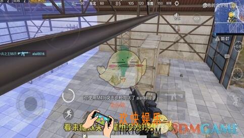 绝地求生刺激战场大仓库上帝视角阴人技巧  大仓库怎么上墙壁阴人