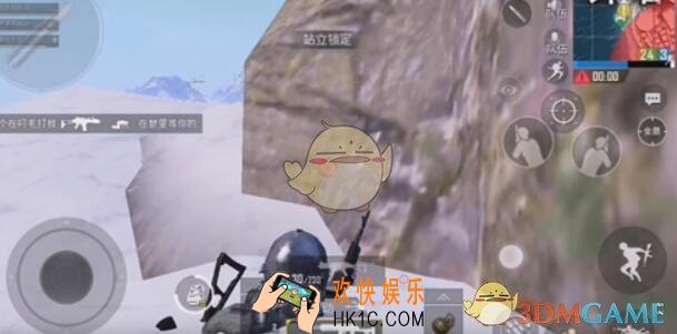 绝地求生刺激战场雪地地图钟塔港卡进石头BUG 钟塔港卡进石头位置及方法