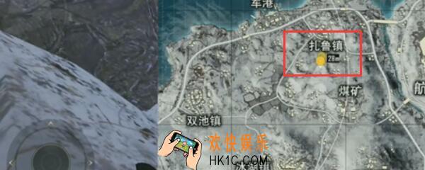 绝地求生刺激战场雪地扎鲁镇怎么卡进石头阴人 扎鲁镇卡进石头BUG方法
