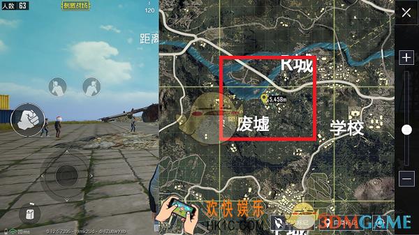 抖音刺激战场心形岛的位置在哪_刺激战场心形岛的位置介绍