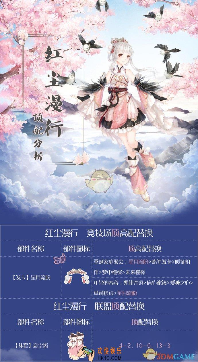 奇迹暖暖红尘漫行顶配分析_红尘漫行顶配介绍