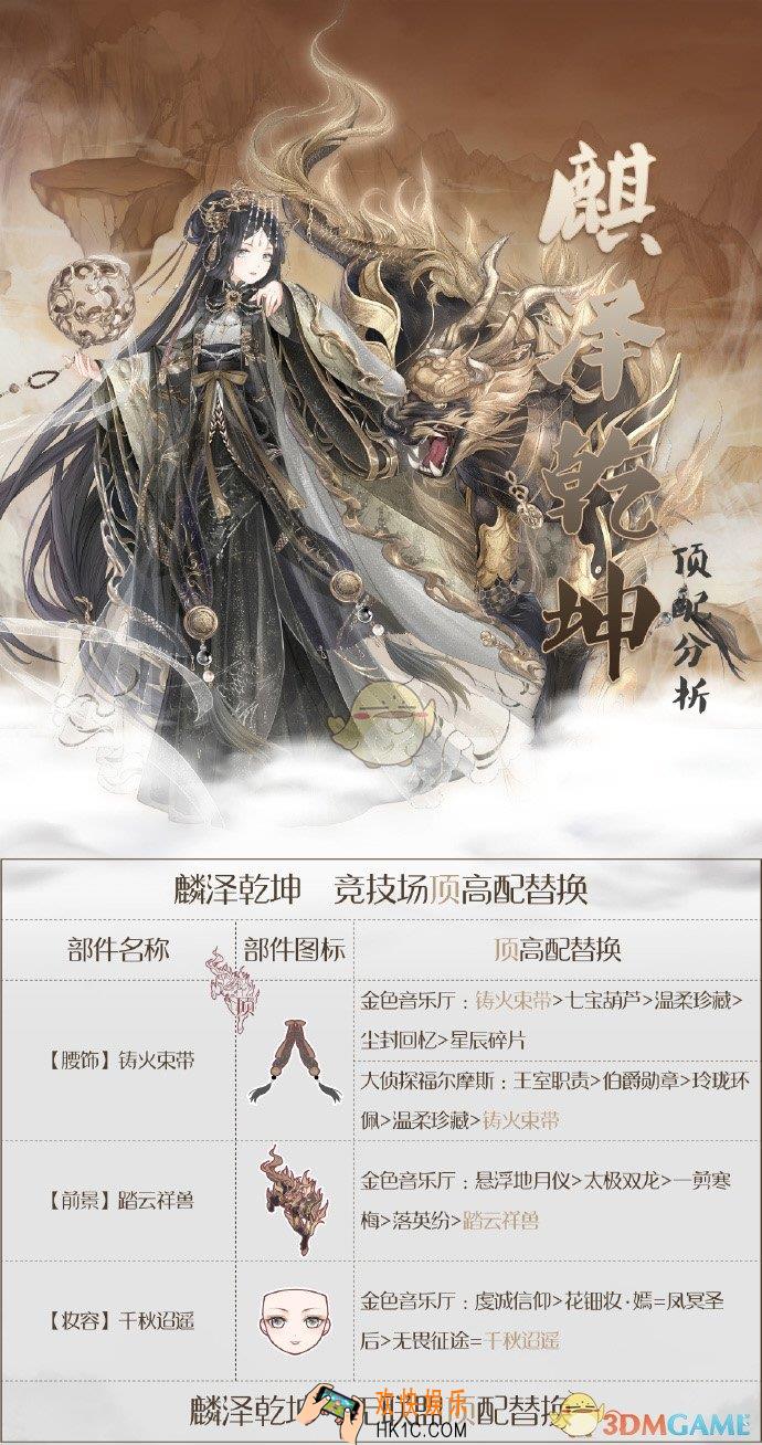 奇迹暖暖麟泽乾坤顶配分析_麟泽乾坤顶配介绍