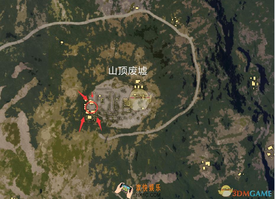 刺激战场盛装圣诞树在哪里_盛装圣诞树位置介绍