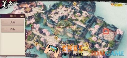 侍魂胧月传说苇原城黑子在哪_苇原城黑子寻宝位置攻略
