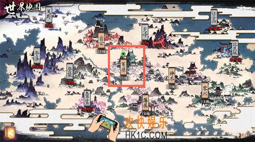 侍魂胧月传说东南高塔在哪_东南高塔寻宝位置攻略