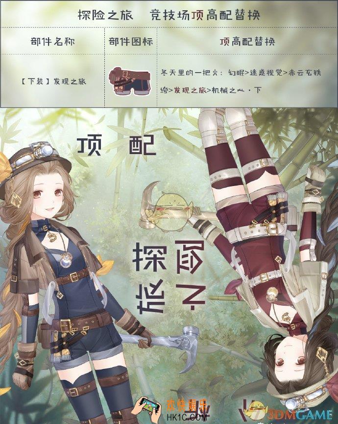 奇迹暖暖探险之旅顶配分析_探险之旅顶配介绍