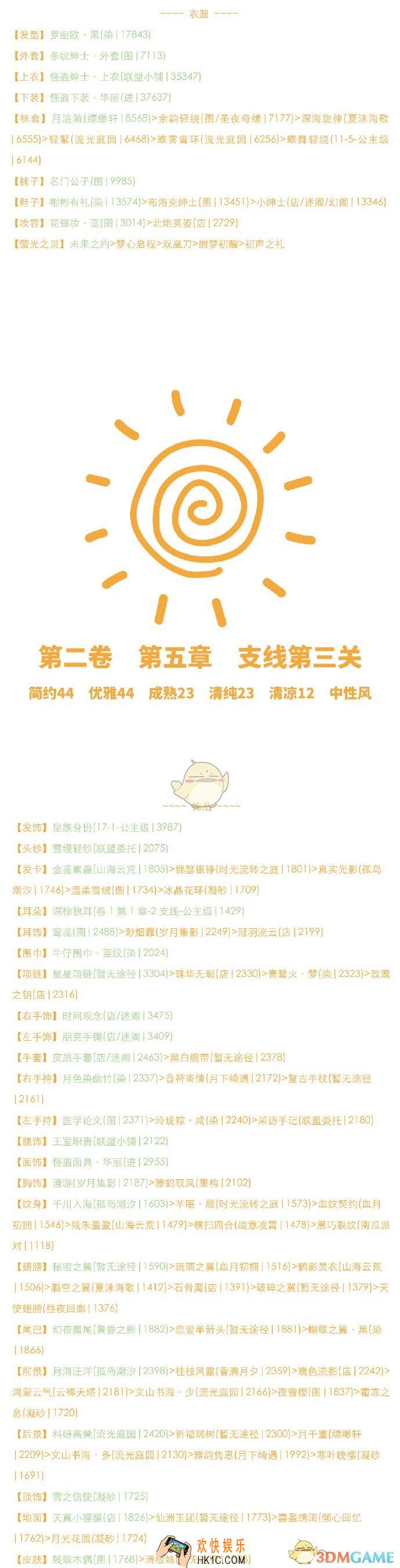 奇迹暖暖第二卷5