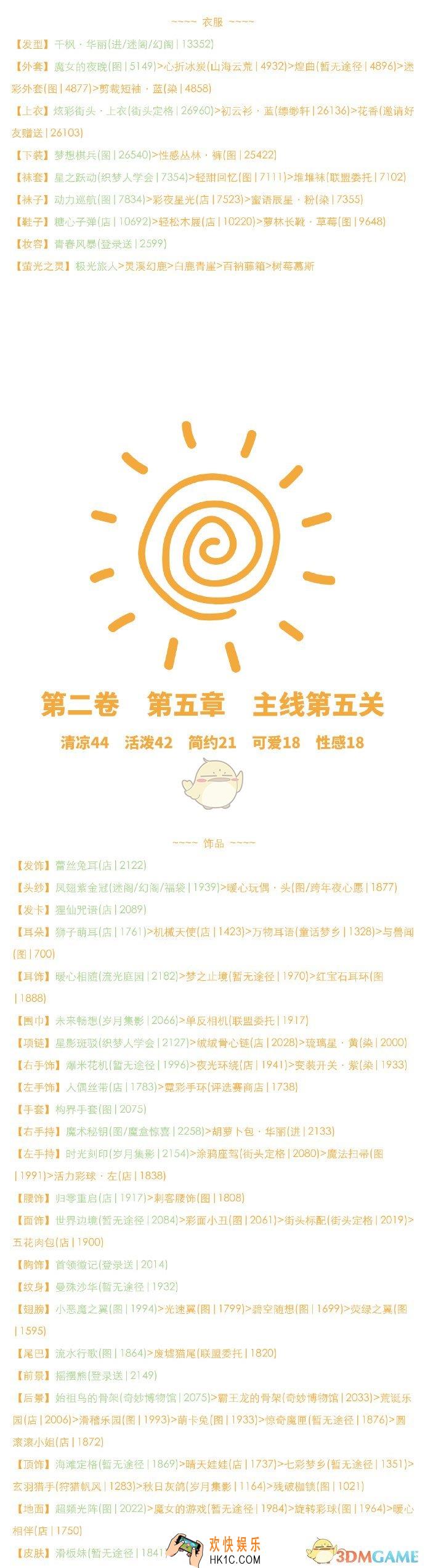 奇迹暖暖第二卷5