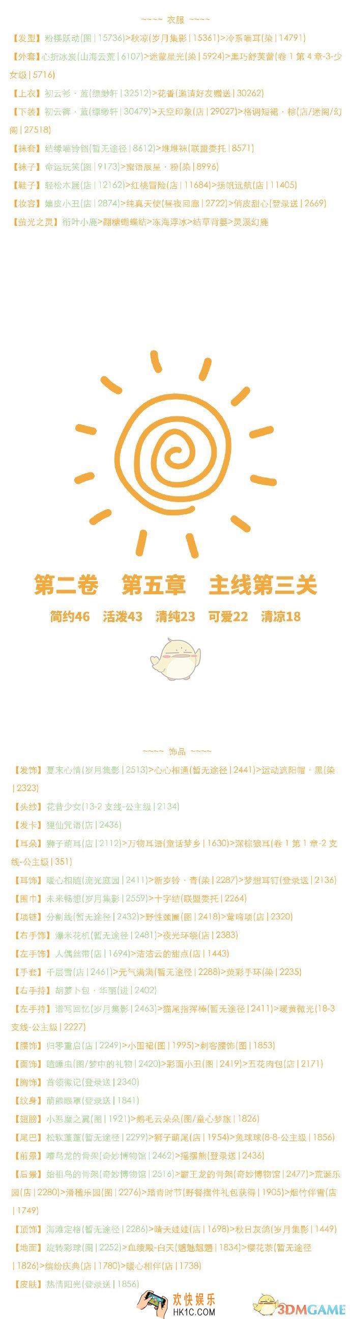 奇迹暖暖第二卷5