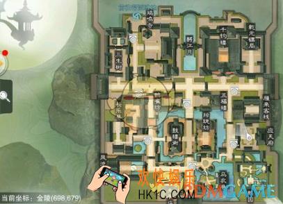 楚留香手游11月28日坐观万象打坐点在哪_打坐点位置图文攻略