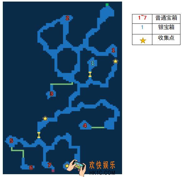 最终幻想勇气启示达尔纳吉亚洞窟地图攻略_宝箱位置及道具介绍