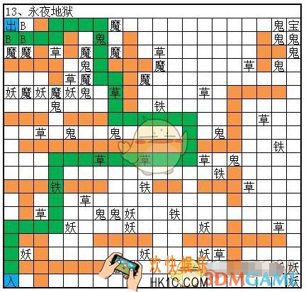 想不想修真冥界图13永夜地狱的怎么偷图_通关路线攻略_BOSS属性数据