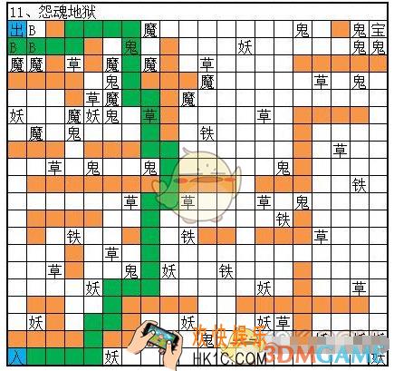 想不想修真冥界图11怨魂地狱的怎么偷图_通关路线攻略_BOSS属性数据