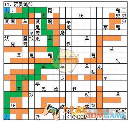 想不想修真冥界图10阴灵地狱的怎么偷图_通关路线攻略_BOSS属性数据