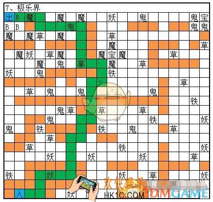 想不想修真魔界图7极乐界怎么偷图_通关路线攻略_BOSS属性数据
