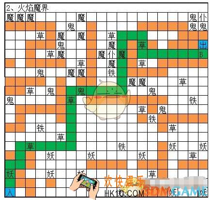 想不想修真图2火焰魔界怎么偷图_图2火焰魔界通关路线攻略_BOSS属性数据