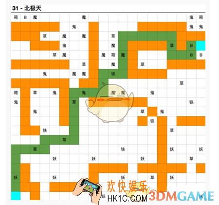 想不想修真仙界北极天图31怎么过_北极天图31通关路线攻略