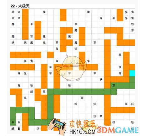 想不想修真仙界太极天图22怎么过_太极天图22路线攻略