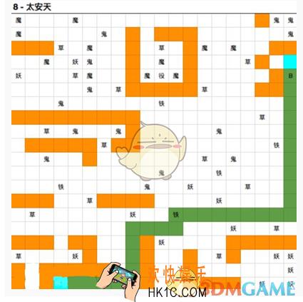 想不想修真太安天图8怎么过_太安天图8路线攻略