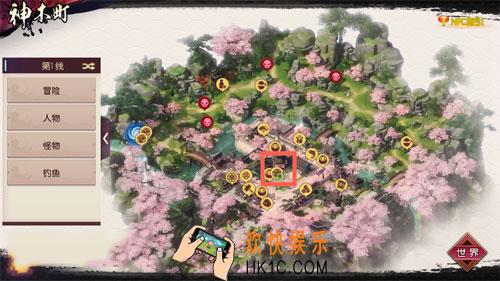 侍魂胧月传说神木町寻宝攻略大全_神木町寻宝藏宝图位置汇总