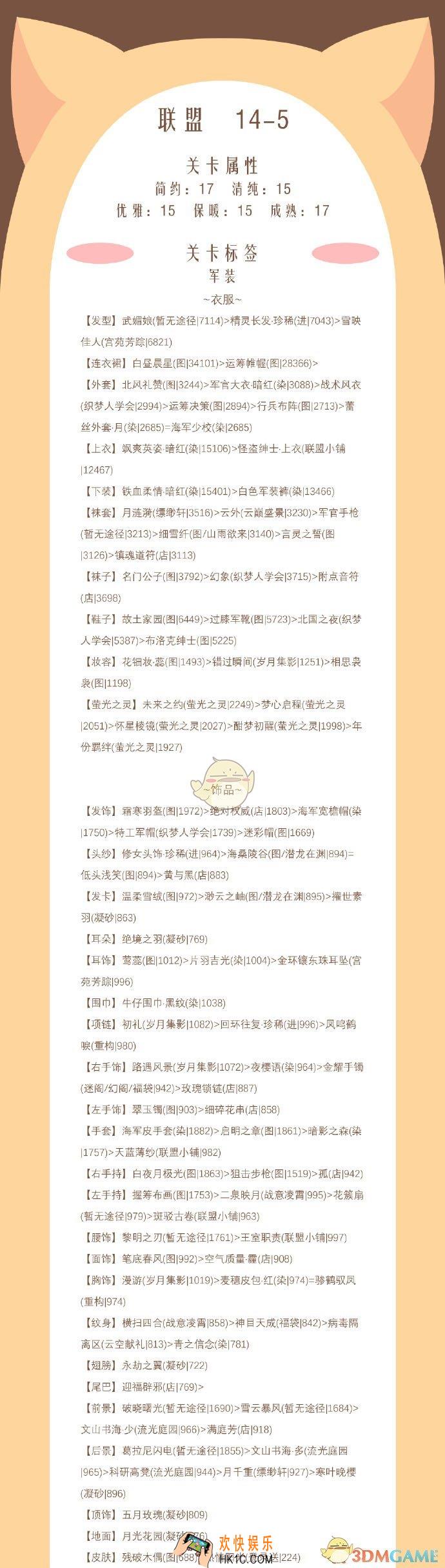 奇迹暖暖联盟委托14