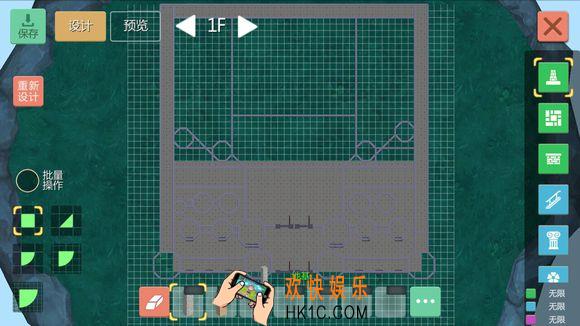 创造与魔法蓝顶城堡建筑制作教学 蓝顶城堡建筑平面设计图纸