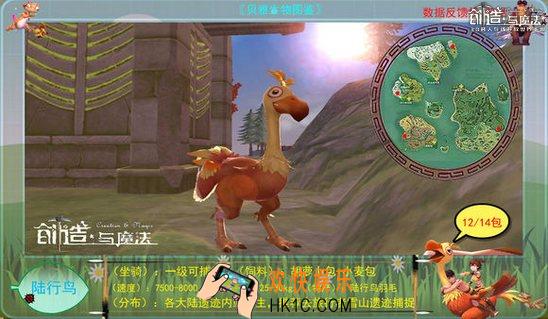 创造与魔法陆行鸟属性 陆行鸟分布位置及捕捉方法
