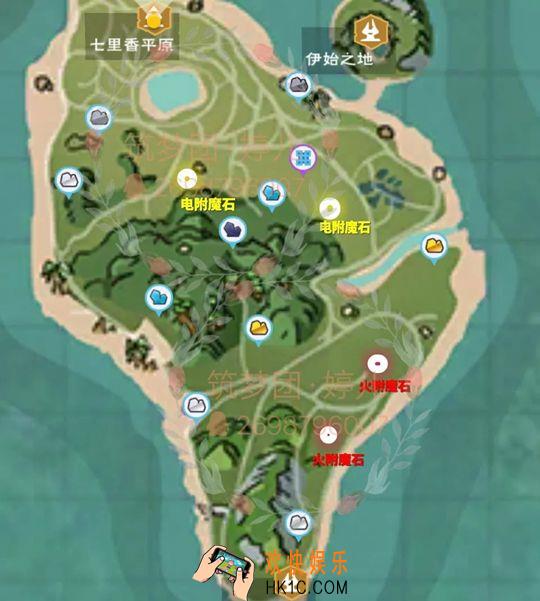 创造与魔法附魔石位置大全 附魔石资源分布图