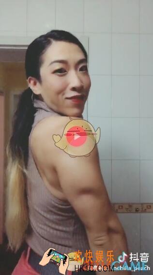 抖音肌肉美女是谁_抖音小时姐姐详细资料