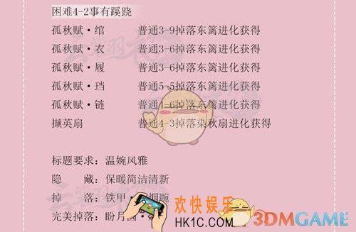 云裳羽衣第四章困难通关攻略_第四章困难完美通关技巧