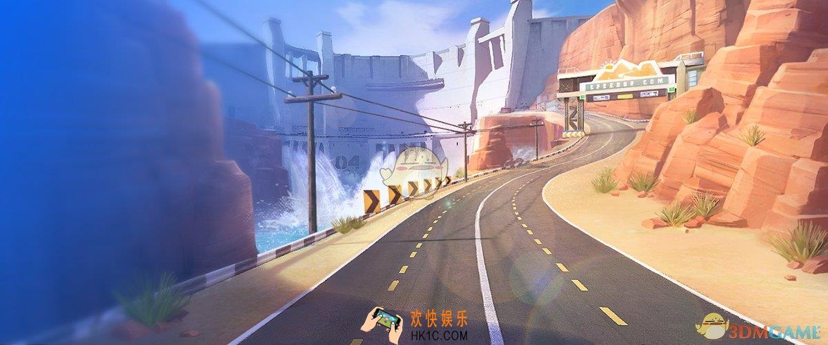 qq飞车手游大坝图鉴_大坝赛道介绍