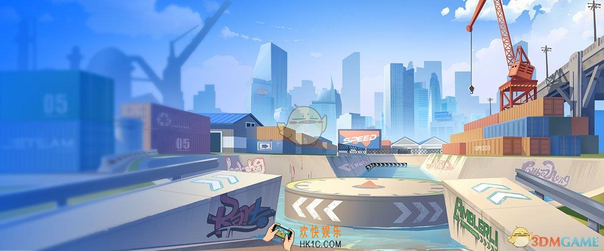 qq飞车手游洛杉矶图鉴介绍_洛杉矶赛道跑法视频