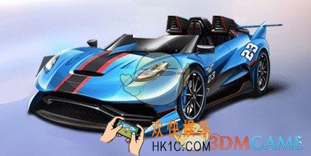 QQ飞车手游B车蔚蓝之空性能分析_蔚蓝之空怎么样