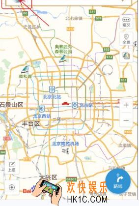 百度地图测速方法 百度地图怎么测速