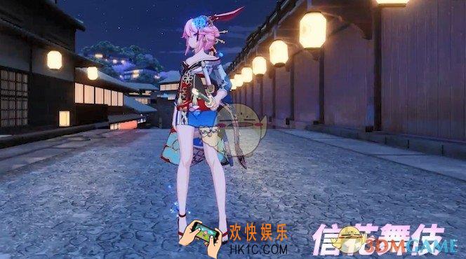 崩坏3信舞花伎皮肤展示_信舞花伎皮肤外观