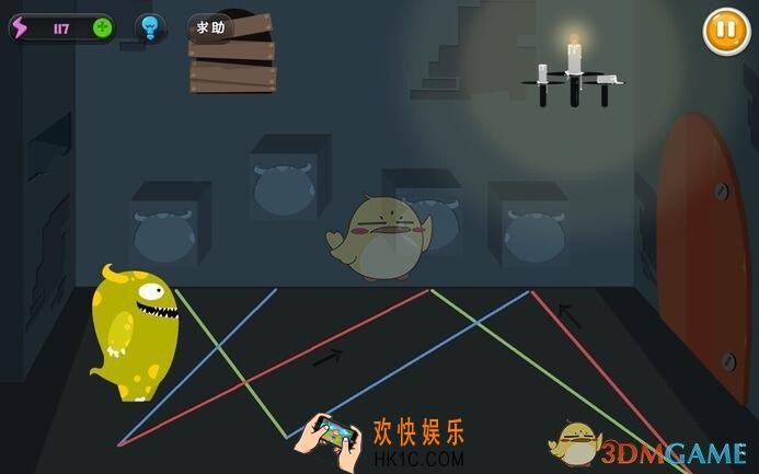 100种蠢蠢的死法3第24关图文攻略_第24关怎么过