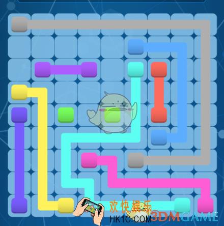 欢乐六边形连线专家第14关图文攻略_连线专家第14关怎么过