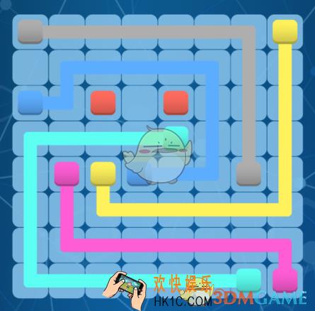 欢乐六边形高级连线第13关图文攻略_高级连线第13关怎么过