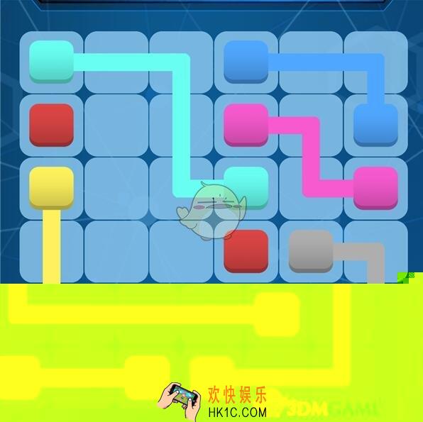欢乐六边形连线初级第15关图文攻略_连线初级第15关怎么过