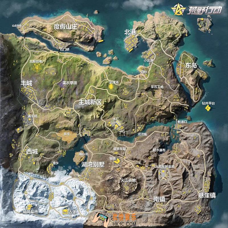 《荒野行动》佛系玩家“飓风半岛”游玩指南