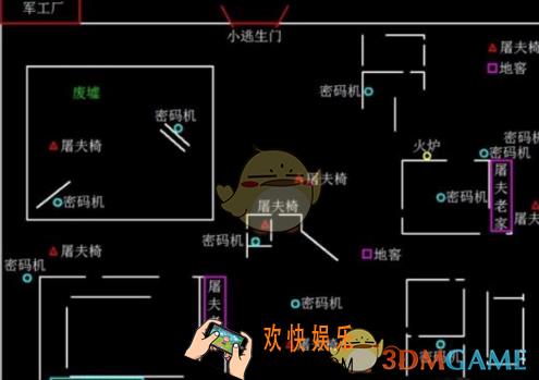第五人格地图屠夫椅在哪分布 全地图屠夫椅位置汇总